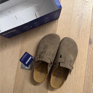 Birkenstock Suede Clogs